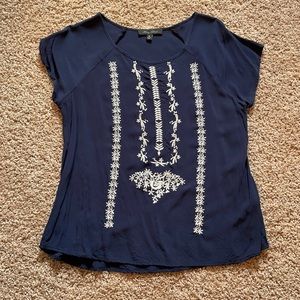 Navy Blouse